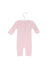 A Pink Long Sleeve Jumpsuits from Jacadi in size 0-3M for girl. (Back View)