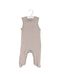 A Pink Sleeveless Jumpsuits from Le Petit Society in size 0-3M for girl. (Front View)