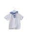 A Blue Short Sleeve Tops from Chickeeduck in size 0-3M for boy. (Front View)