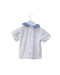A Blue Short Sleeve Tops from Chickeeduck in size 0-3M for boy. (Back View)