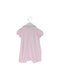 A Pink Short Sleeve Rompers from Mides in size 3-6M for girl. (Back View)