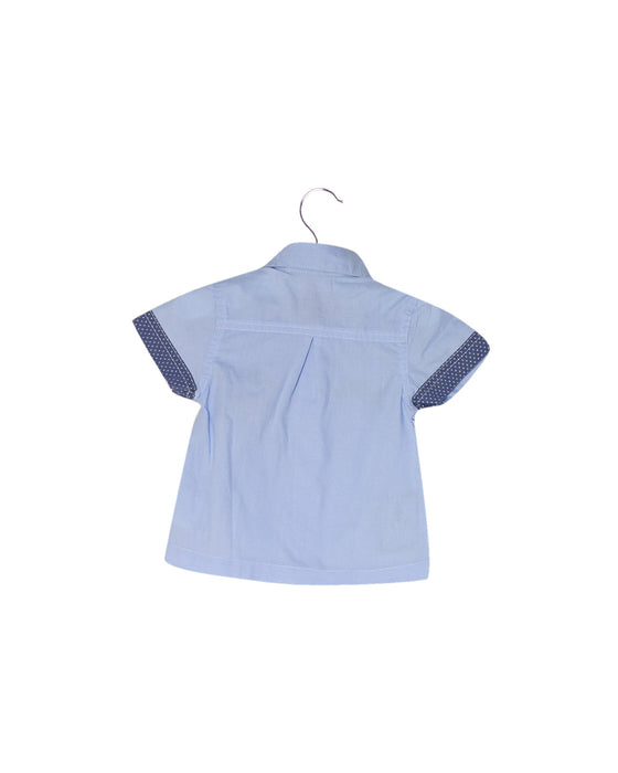 A Blue Shirts from Kaloo in size 0-3M for boy. (Back View)