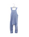 A Blue Long Overalls from Purebaby in size 12-18M for girl. (Front View)