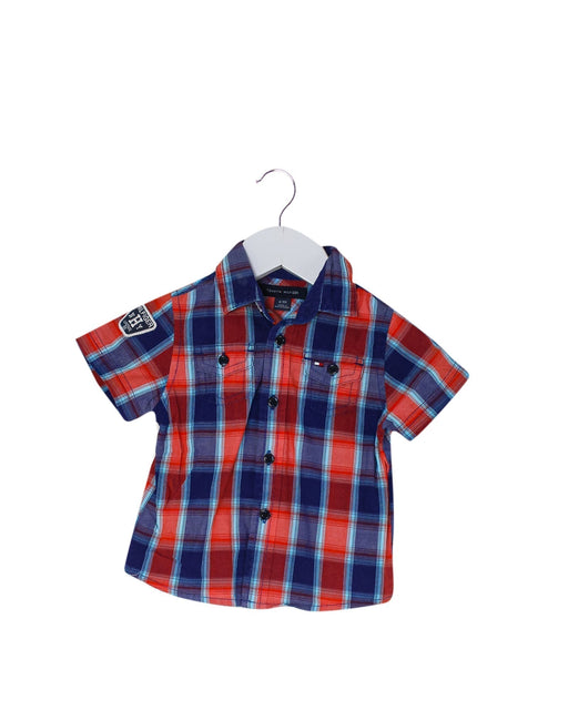 A Navy Shirts from Tommy Hilfiger in size 6-12M for boy. (Front View)