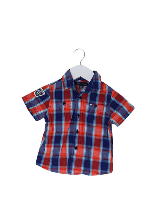 A Navy Shirts from Tommy Hilfiger in size 6-12M for boy. (Front View)