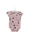 A Pink Short Sleeve Bodysuits from Little Starters in size 3-6M for girl. (Front View)