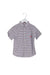 A Blue Shirts from I Pinco Pallino in size 6T for boy. (Back View)