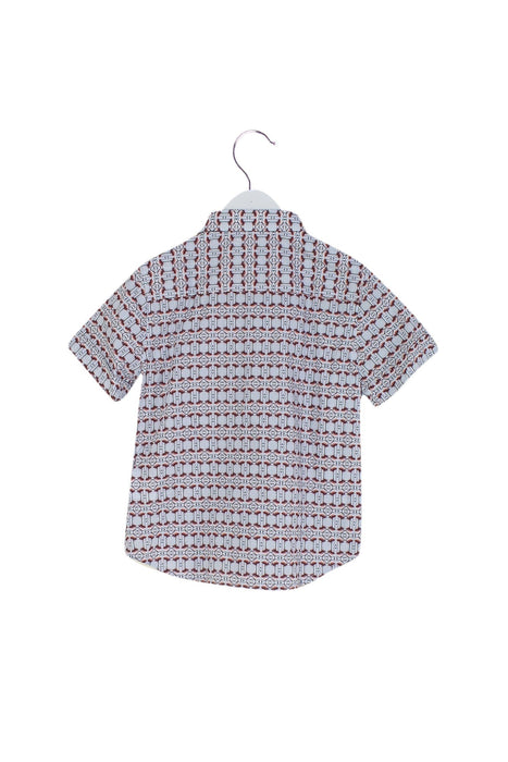 A Blue Shirts from I Pinco Pallino in size 6T for boy. (Back View)