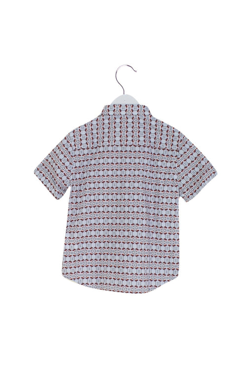 A Blue Shirts from I Pinco Pallino in size 6T for boy. (Front View)