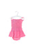A Pink Long Sleeve Bodysuits from Seed in size 18-24M for girl. (Front View)