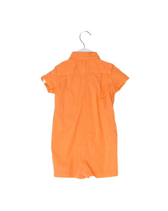 A Orange Short Sleeve Rompers from Ralph Lauren in size 3-6M for boy. (Front View)