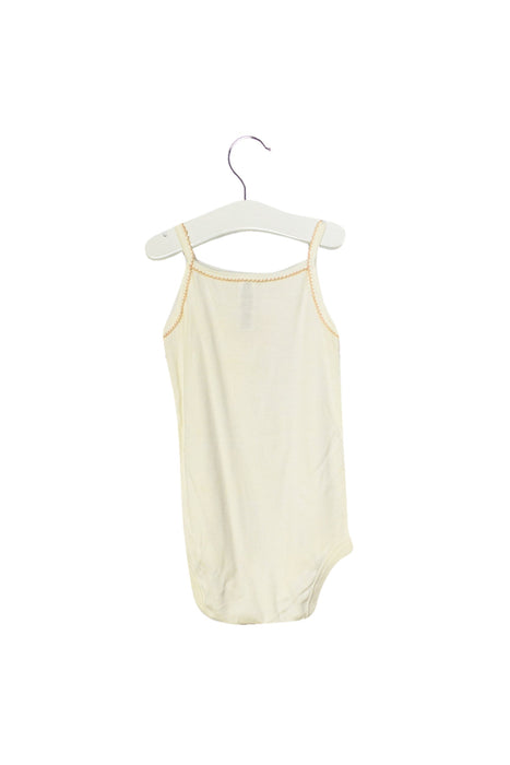 A White Long Sleeve Bodysuits from Boden in size 18-24M for girl. (Back View)