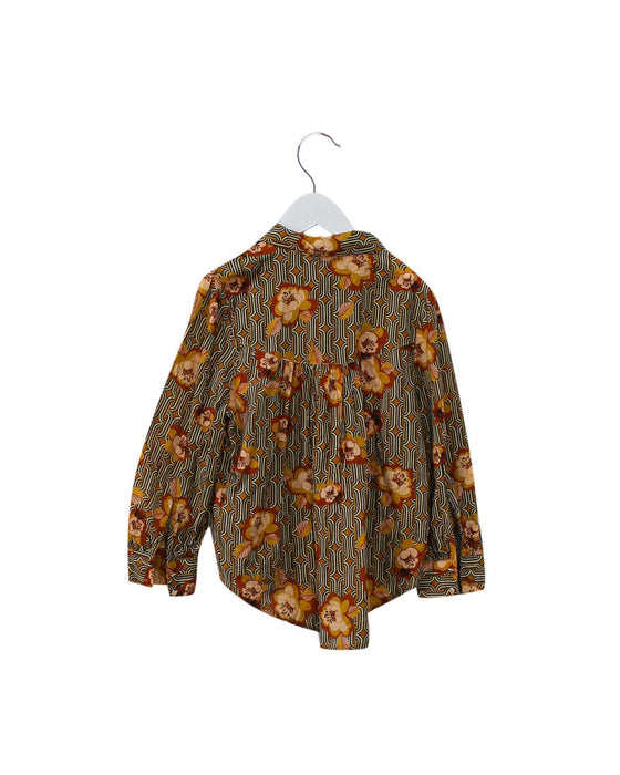 A Brown Shirts from Excuse My French in size 8Y for girl. (Back View)