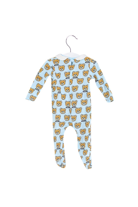 A Blue Long Sleeve Jumpsuits from Moschino in size 6-12M for neutral. (Back View)