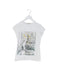 A White Short Sleeve T Shirts from Elsy in size 4T for girl. (Front View)