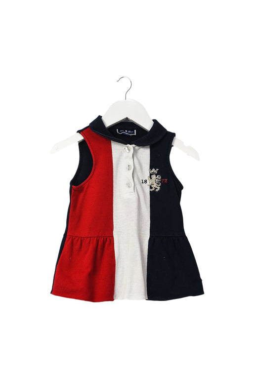 A Navy Sleeveless Polos from Nicholas & Bears in size 2T for girl. (Front View)