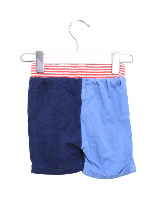 A Blue Shorts from Joules in size 6-12M for boy. (Front View)
