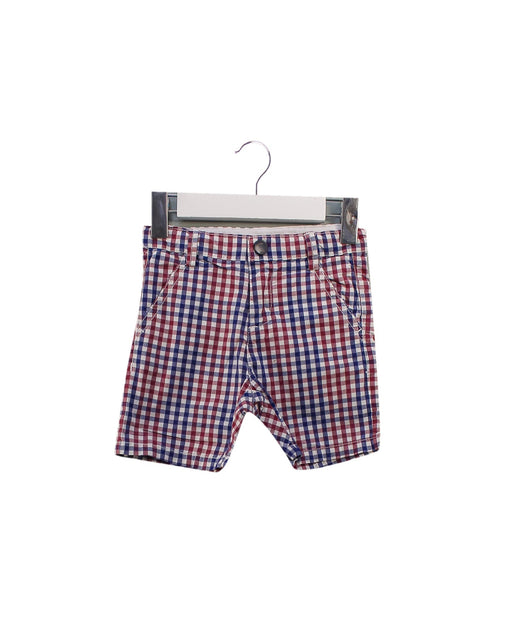 A Red Shorts from Jacadi in size 6-12M for boy. (Front View)