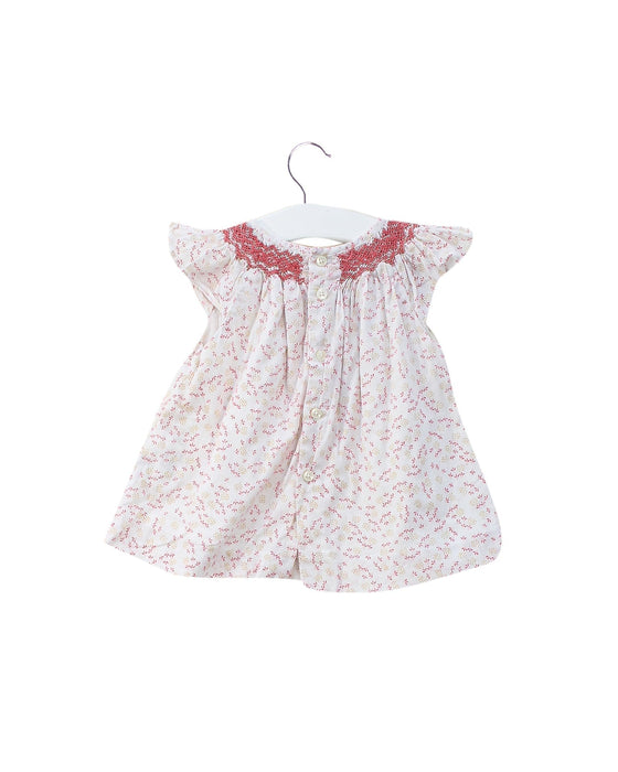 A Pink Short Sleeve Tops from Gocco in size 3-6M for girl. (Back View)