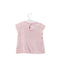 A Pink Short Sleeve T Shirts from Petit Bateau in size 3-6M for girl. (Back View)
