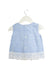 A Blue Short Sleeve Tops from Paz Rodriguez in size 6-12M for girl. (Back View)