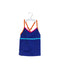 A Navy Bikinis from Lands' End in size 4T for girl. (Front View)
