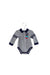 A Grey Long Sleeve Bodysuits from CIGOGNE Bébé in size 6-12M for neutral. (Front View)