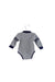 A Grey Long Sleeve Bodysuits from CIGOGNE Bébé in size 6-12M for neutral. (Back View)