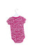A Pink Short Sleeve Bodysuits from Juicy Couture in size 6-12M for girl. (Back View)