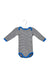 A Blue Long Sleeve Bodysuits from Petit Bateau in size 3-6M for neutral. (Front View)