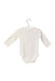 A White Long Sleeve Bodysuits from Jacadi in size 3-6M for girl. (Back View)