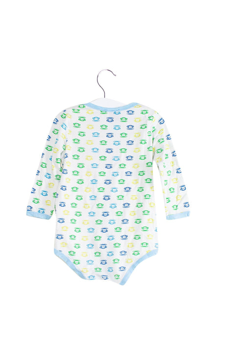 A White Long Sleeve Bodysuits from Paul Frank in size 6-12M for girl. (Back View)