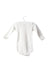 A White Long Sleeve Bodysuits from Petit Bateau in size 3-6M for neutral. (Back View)