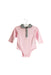 A Pink Long Sleeve Bodysuits from 7 For All Mankind in size 3-6M for girl. (Front View)