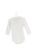 A White Long Sleeve Bodysuits from Petit Bateau in size 6-12M for neutral. (Back View)