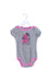 A Grey Short Sleeve Bodysuits from Juicy Couture in size 6-12M for girl. (Front View)