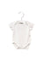 A White Short Sleeve Bodysuits from Mamas & Papas in size 3-6M for neutral. (Front View)