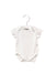 A White Short Sleeve Bodysuits from Mamas & Papas in size 3-6M for neutral. (Front View)