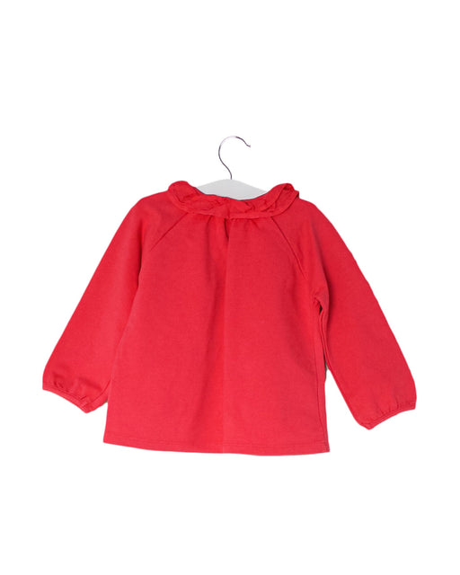 A Pink Cardigans from DPAM in size 18-24M for girl. (Front View)