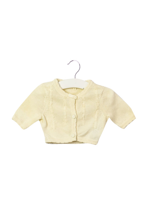 A Beige Cardigans from Nicholas & Bears in size 0-3M for girl. (Front View)