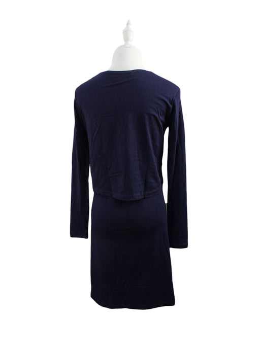 A Navy Nursing Dresses from Isabella Oliver in size XS for maternity. (Front View)