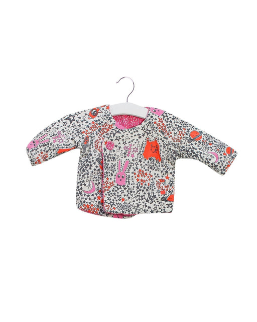 A Ivory Cardigans from Bonnie Baby in size 3-6M for girl. (Front View)