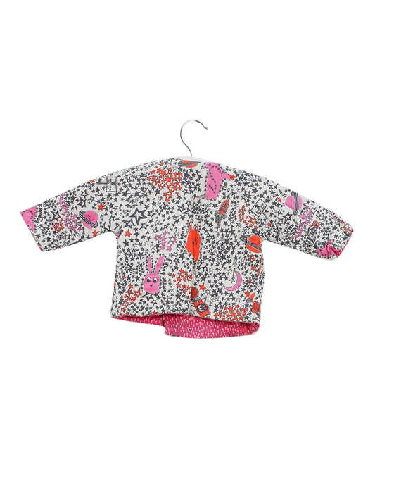 A Ivory Cardigans from Bonnie Baby in size 3-6M for girl. (Back View)