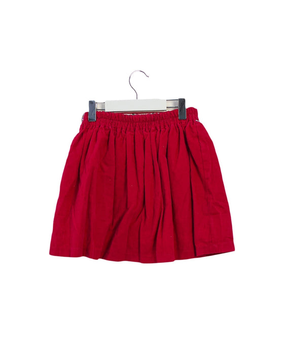 A Pink Mid Skirts from Smock Shop in size 3T for girl. (Back View)