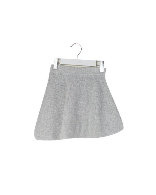 A Grey Mid Skirts from Seed in size 4T for girl. (Front View)