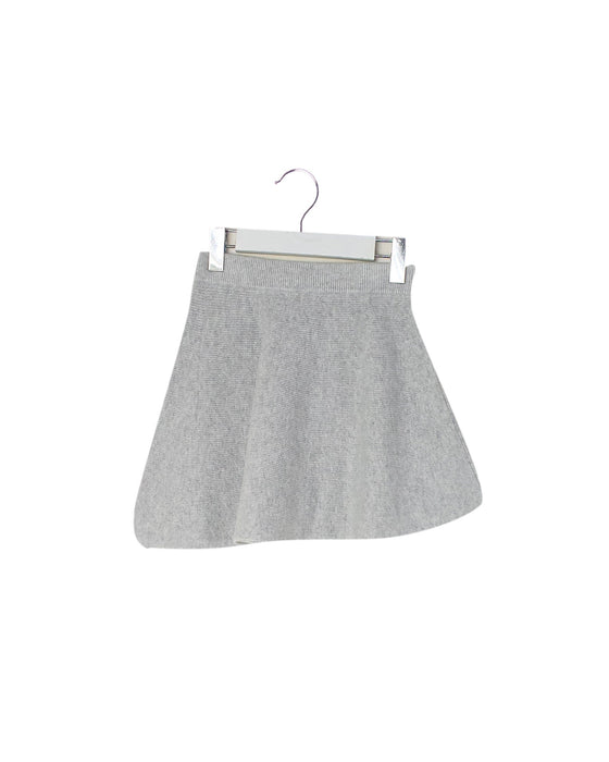 A Grey Mid Skirts from Seed in size 4T for girl. (Front View)