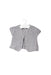 A Grey Cardigans from Chateau de Sable in size 3-6M for girl. (Front View)