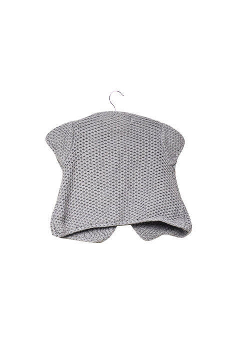 A Grey Cardigans from Chateau de Sable in size 3-6M for girl. (Back View)