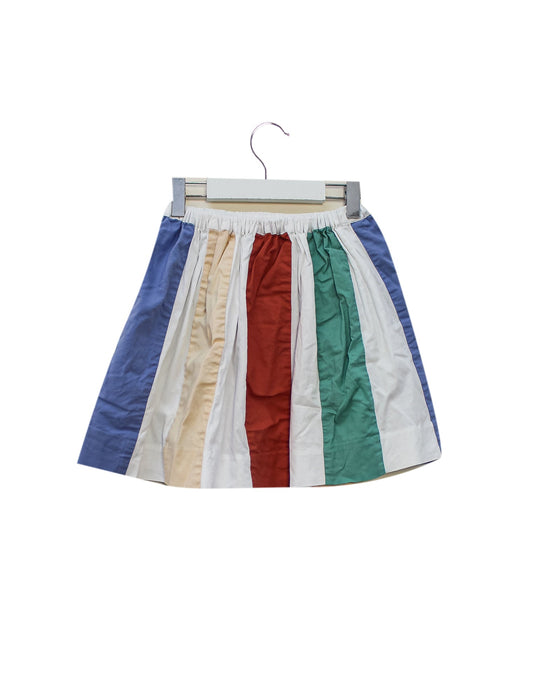 A Multicolour Mid Skirts from Olive Juice in size 6T for girl. (Back View)