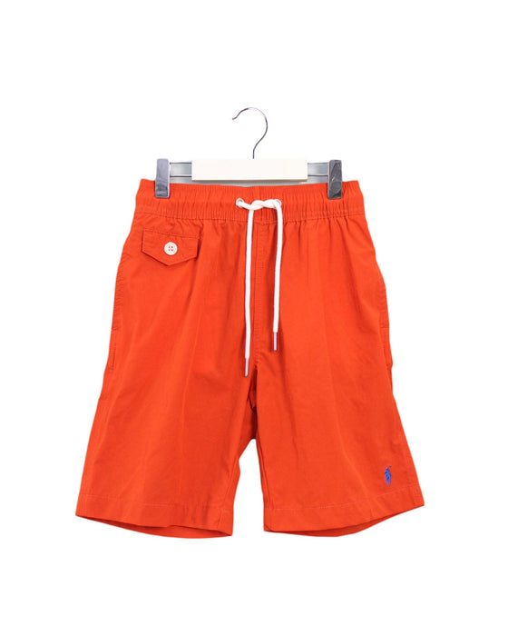 A Orange Shorts from Polo Ralph Lauren in size 5T for boy. (Front View)